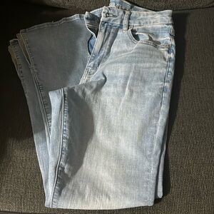 American Eagle high rise flare jeans